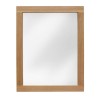Robin Solid Oak Wall Mirror 