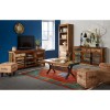 Coastal Solid Wood TV Unit with Drawers &amp; Cupboards - TV&#39;s up to 60&quot;