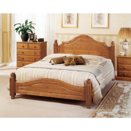 Airsprung Carolina Bed with Low Foot End - double