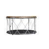 Signature North Round Rope Table with Storage Inside