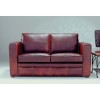 Forest Sofa Tiffany Leather 3 Seater Sofa Bed - forest black