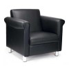 Eliza Tinsley Nelson Leather Reception Armchair