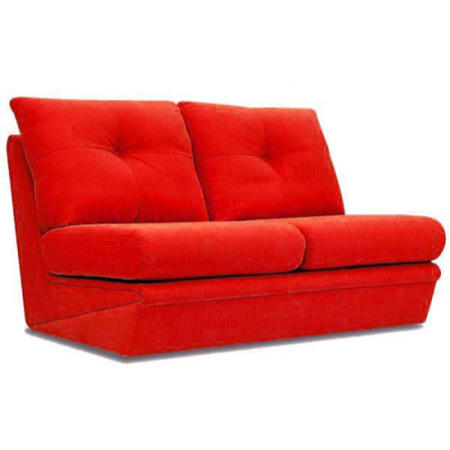 Buoyant Upholstery Vogue 2 Seater Sofa Bed - gizmo red