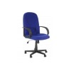 Alphason Designs Boston Fabric High Back Executive Chair - blue