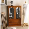 Caxton Furniture Lichfield 2 Door 2 Drawer Display Cabinet