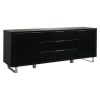 LPD Accent Black High Gloss Sideboard