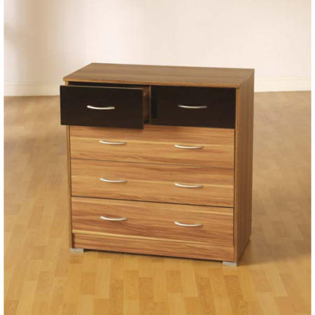 GRADE A1 - Seconique Hollywood 3+2 Drawer Chest