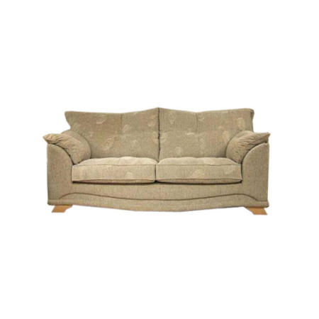 Buoyant Upholstery Nicole 3 Seater Sofa with Upholstered Trim in Janice Sand