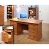 GRADE A2 - Teknik Office Maison Fine Twin Pedestal Executive Desk