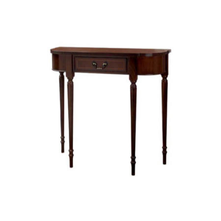 Kelvin Furniture Georgian Reproduction 1 Drawer Console Table in Mahogany