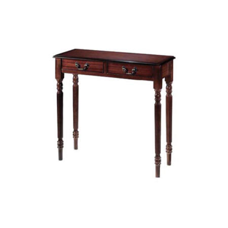 Kelvin Furniture Georgian Reproduction 2 Drawer Console Table in Mahogany