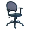 Teknik Office Silas Mesh and Leather Managers Chair
