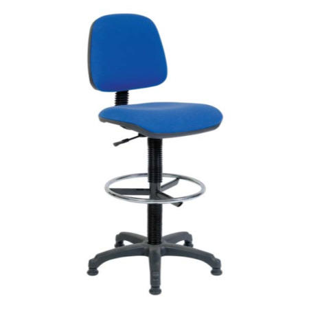 Teknik Office Pryce Swivel Gas Lift Draughtsman Chair - Blue