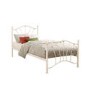 Birlea Furniture Sophia Single Cream Metal Bedstead