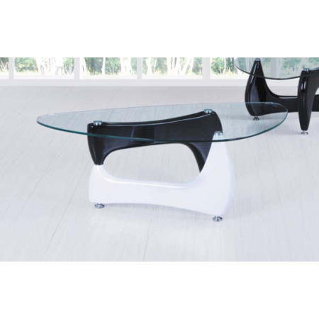 Exclusive UK Quebec Black and White Coffee Table