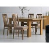 Caxton Furniture Strand Extending Dining Table in Oak