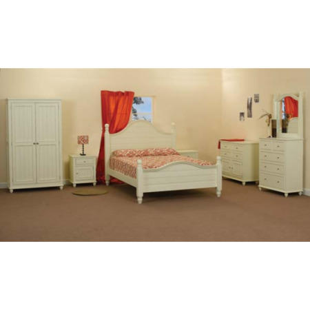 Sweet Dreams Rosalie Solid Pine Bedroom Furniture Set - with double bed
