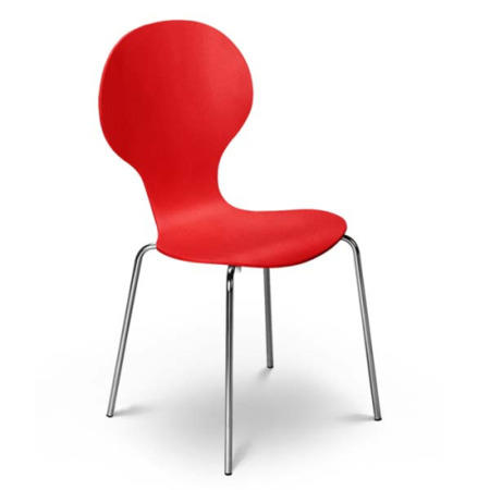 Julian Bowen Keeler Chair in Red