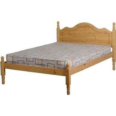 Seconique Sol Pine Double Bed Frame Seconique Sol Pine Double Bed Frame
