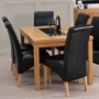World Furniture Lombok Small Dining Table in Oak