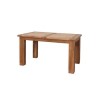 Furniture Link Danube Solid Oak Rectangular Extending Dining Table