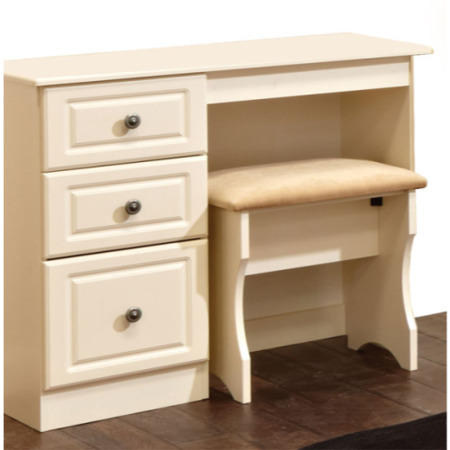 Welcome Furniture Amelie Cream 3 Drawer Dressing Table