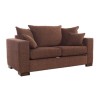 Icon Designs St Ives Madrid Scatter Back 2 Seater Sofa Bed in Chocolate