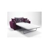 Icon Designs St Ives Monaco 2 Seater Scatter Back Sofa Bed in Purple