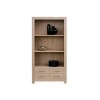 Zone Safara Solid Wood 4 Drawer 2 Shelf Bookcase