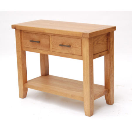 Furniture Link Hampshire Oak Console Table