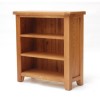GRADE A1 - Furniture Link Hampshire Oak Low Bookcase