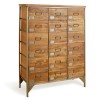 Signature North Industrial 18 Drawer Apothecary Chest