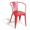 Signature North Industrial Red Navy Chair