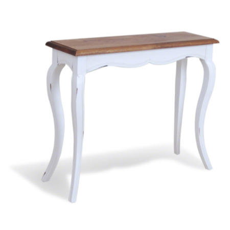 GRADE A1 - French Painted Hall Table - antique white