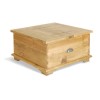 Classic Pine Square Trunk Coffee Table