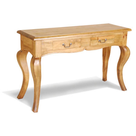 Classic Pine 2 Drawer Console Table