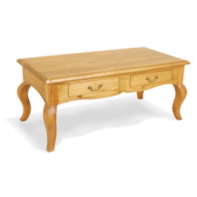 Classic Pine 2 Drawer Coffee Table