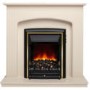 GRADE A2 - Be Modern Lusso Ivory Electric Fireplace Suite