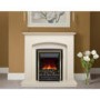 GRADE A2 - Be Modern Lusso Ivory Electric Fireplace Suite