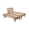 Ecofurn Ridgeway Single Bed with Trundle Guest Bed