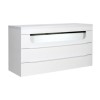 Sciae Opus White Gloss Chest of 3 Drawers