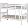 GRADE A2 - Seconique Neptune Bunk Bed in White - bed frame only