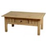 Seconique Panama Solid Pine 1 Drawer Coffee Table