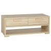 Seconique Cambourne 2 Drawer Coffee Table in Oak