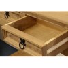 Seconique Original Corona Pine 2 Drawer Console Table with Shelf