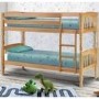 Julian Bowen Lincoln Solid Pine Bunk Bed - Small Single