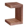 Jual Furnishings Cube Utility Table in Walnut with Drawer