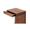 Jual Furnishings Cube Utility Table in Walnut with Drawer
