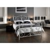 LPD Florence Kingsize Metal Bed Frame in White