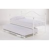 LPD Florence Pop Up Trundle Bed in White